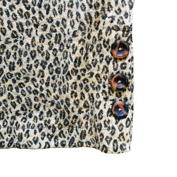 Zara Girls Fleece Leopard Trousers - Picture 3 of 8